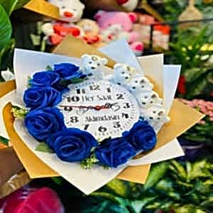  Blumen an Gaziantep senden - Uhrenstrauß