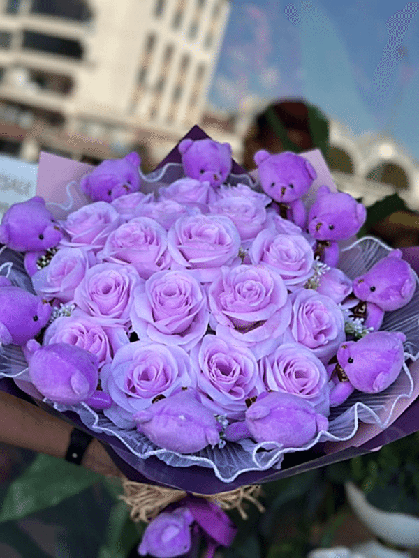  Gaziantep Çiçekçi - Efsane Mor Buket