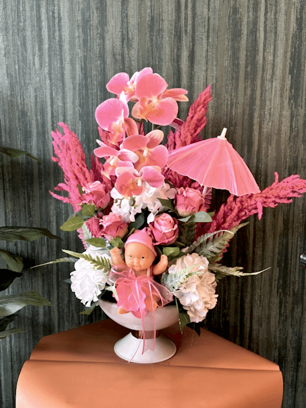  Gaziantep Çiçek Gönder - Kız Bebek Çiçeği Yapay 