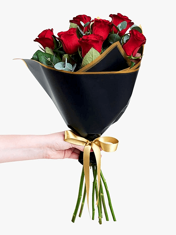  Gaziantep Çiçekçiler - 7 Adet Kırmızı Gül Buketi