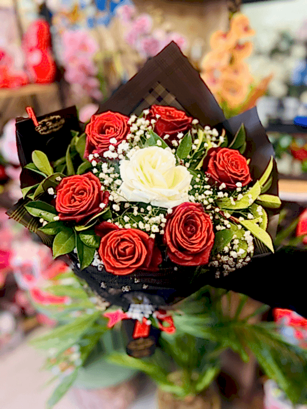  Gaziantep Çiçek Gönder - 7 li  Gül Buketi