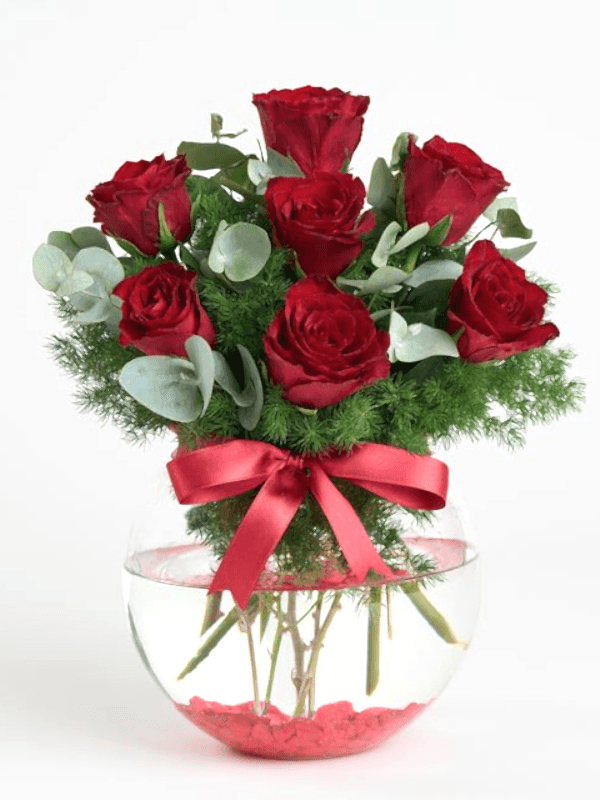  Gaziantep Çiçek Gönder - Aşk  Fanusu