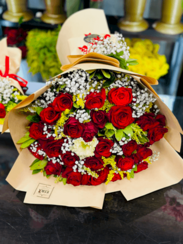  Gaziantep Çiçekler - 41 Adet Kırmızı Gül Efsanesi 