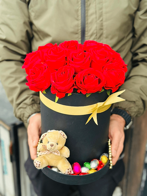  Gaziantep Çiçekler - Mutluluk Dolu Kutu