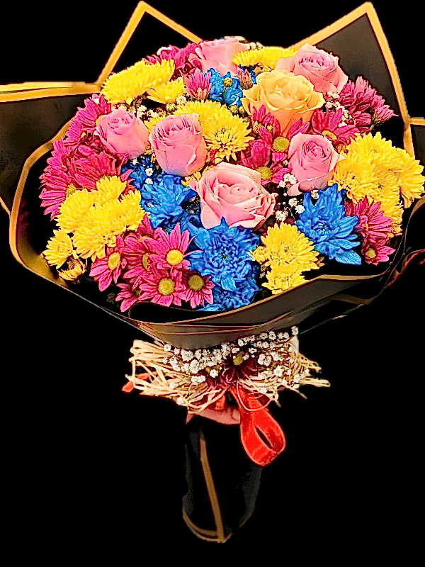 Gaziantep Çiçek Siparişi - Pembe Güllerle Mevsim Buketi 