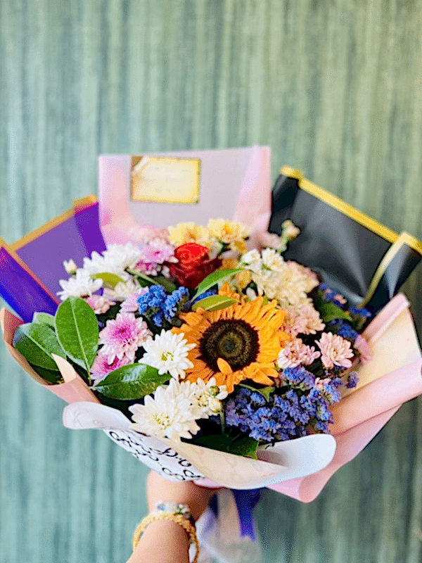  Gaziantep Çiçekler - Rengarenk Mevsim Buketi