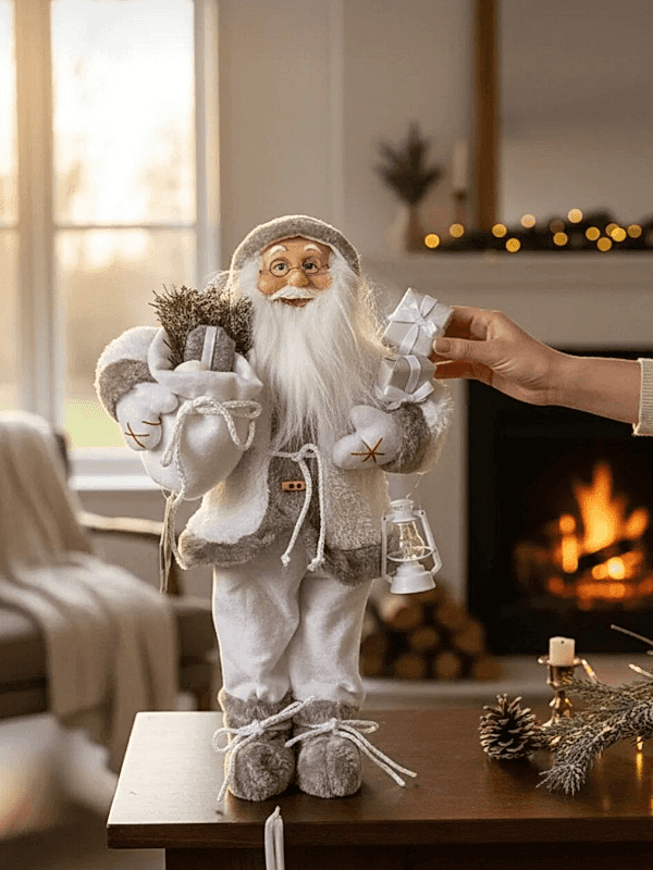 Gaziantep Çiçek Siparişi - Noel Baba Beyaz Renk