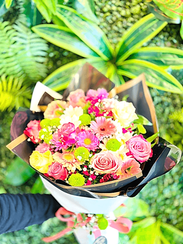 Gaziantep Çiçek Siparişi - Pembe Tonlu Soft Mevsim Buketi