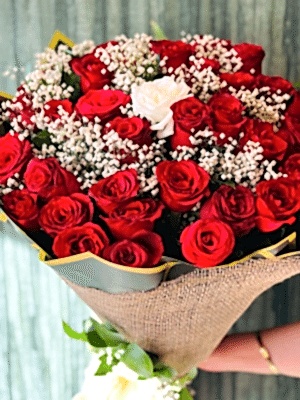  Gaziantep Çiçekçi - 41 Kırmızı Aşk Buketi 