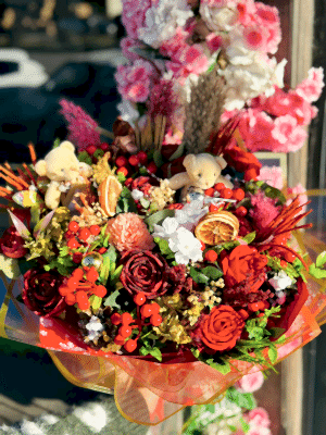  Gaziantep Çiçek Gönder - Dev Kokina Buketi