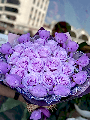  Gaziantep Çiçekçi - Efsane Mor Buket