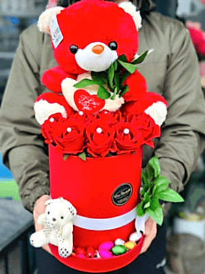  Gaziantep Çiçekçi - Kırmızı Severlere Özel