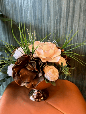 Gaziantep Çiçek Siparişi - Metal  Saksıda Yapay Eva Çiçeği