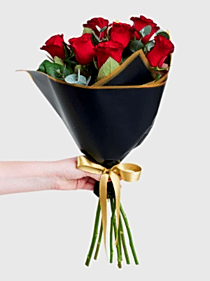  Gaziantep Çiçekçiler - 7 Adet Kırmızı Gül Buketi