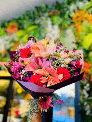  Gaziantep Çiçek Gönder - Karışık Zambak  Mevsim Buketi