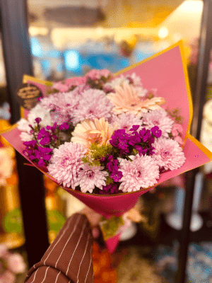  Gaziantep Çiçekçiler - Pembe Buket  Mevsim Çiçeği