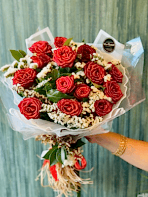  Gaziantep Çiçek Gönder - Yeni Model Kımızı Gül Buketi